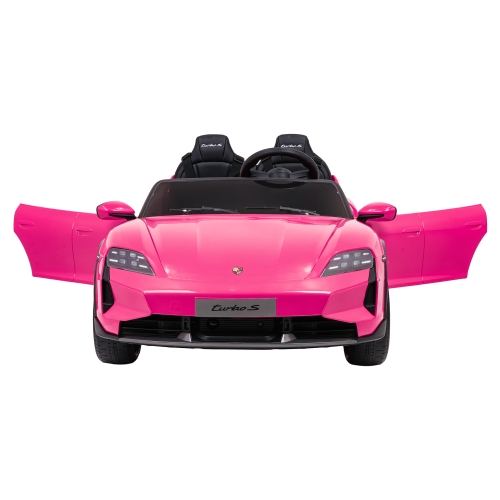 Autko dla dzieci Porsche Taycan Turbo S Różowy BDM0988.ROZ